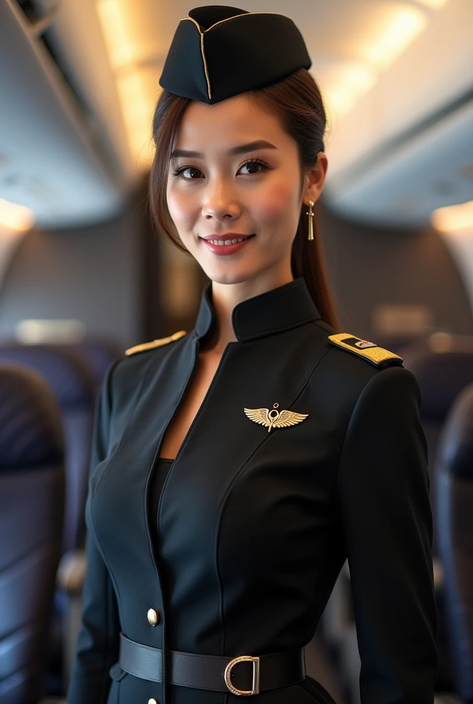 Airline stewardess