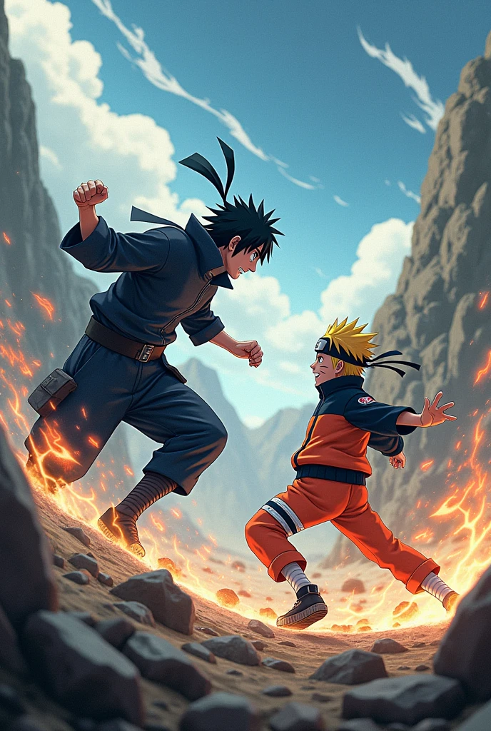 Naruto and Sasuke are cool