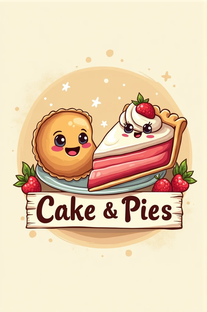 Cake and Pie Shop Logo