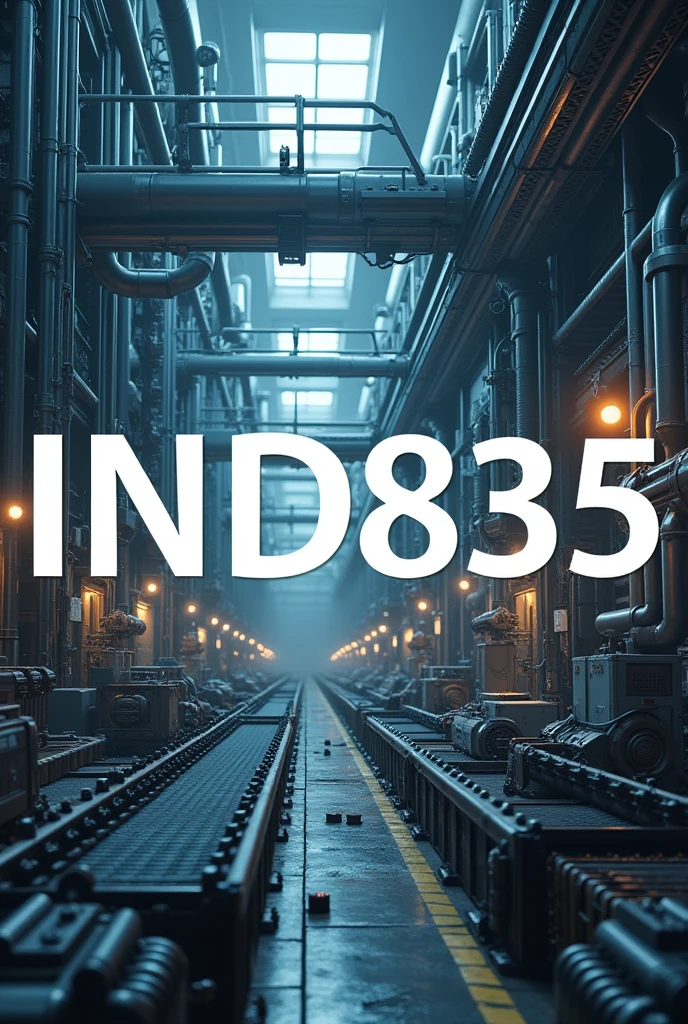 I NEED AN IMAGE THAT REFERS TO INDUSTRIAL AUTOMATION AND THAT SAYS IN TEXT "IND835"