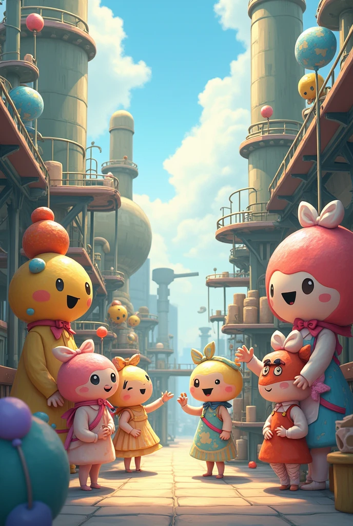 cute factory view