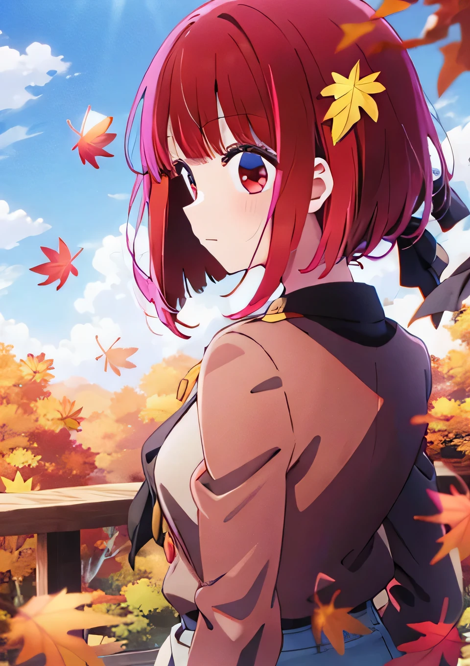Autumn leaf viewing