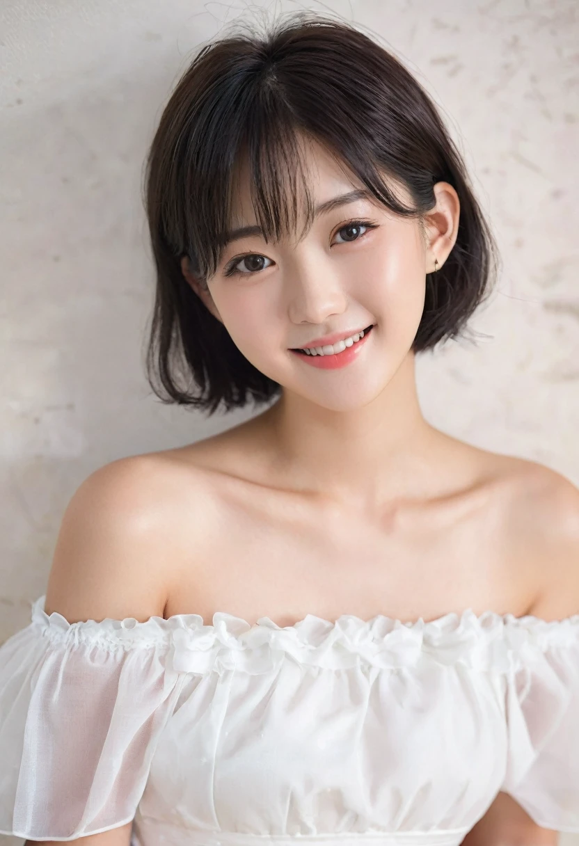 最high quality,Very detailed,finely,High resolution,8k wallpaper,Perfect dynamic composition,Young Japanese Woman,Age 25, Black Hair, thin, 4K, 8k, high quality, beauty, smile, Beautiful Eyes, Characterized by simplicity, High resolution,1 person,Japanese Idols,mahjong,Mahjong parlor