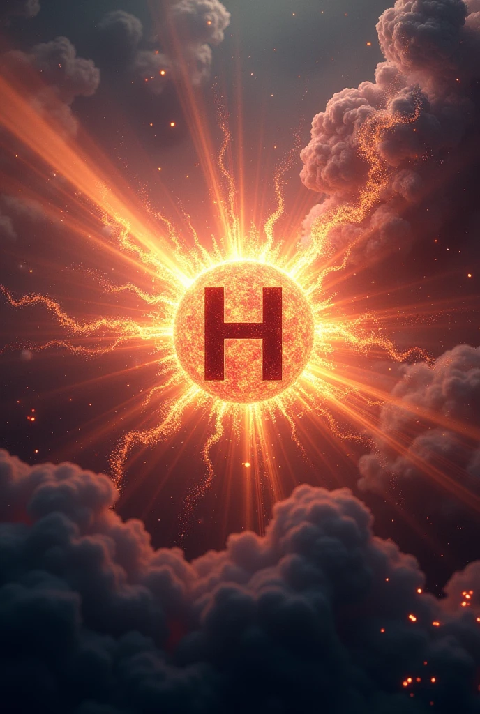 Draw an explosion or burst of light with hydrogen and helium element symbol



The drawing will describe as this: Right after the Big Bang, the universe cooled down, leading to the formation of the simplest elements: hydrogen (Atomic Number 1) and helium (Atomic Number 2).