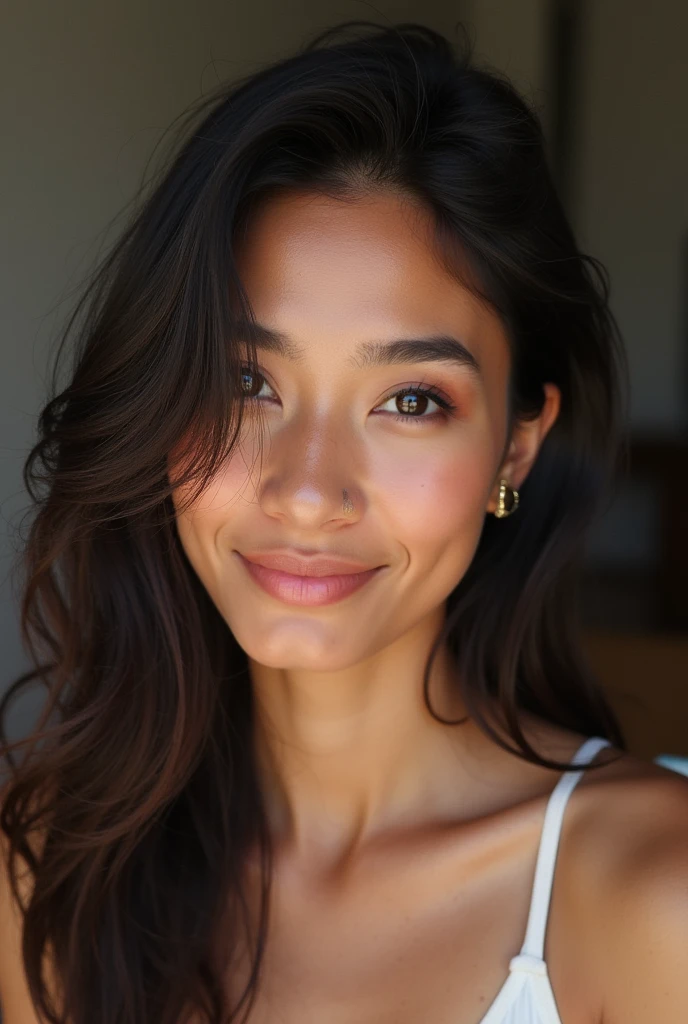 Generate me the face of a sexy girl of Filipino origin 