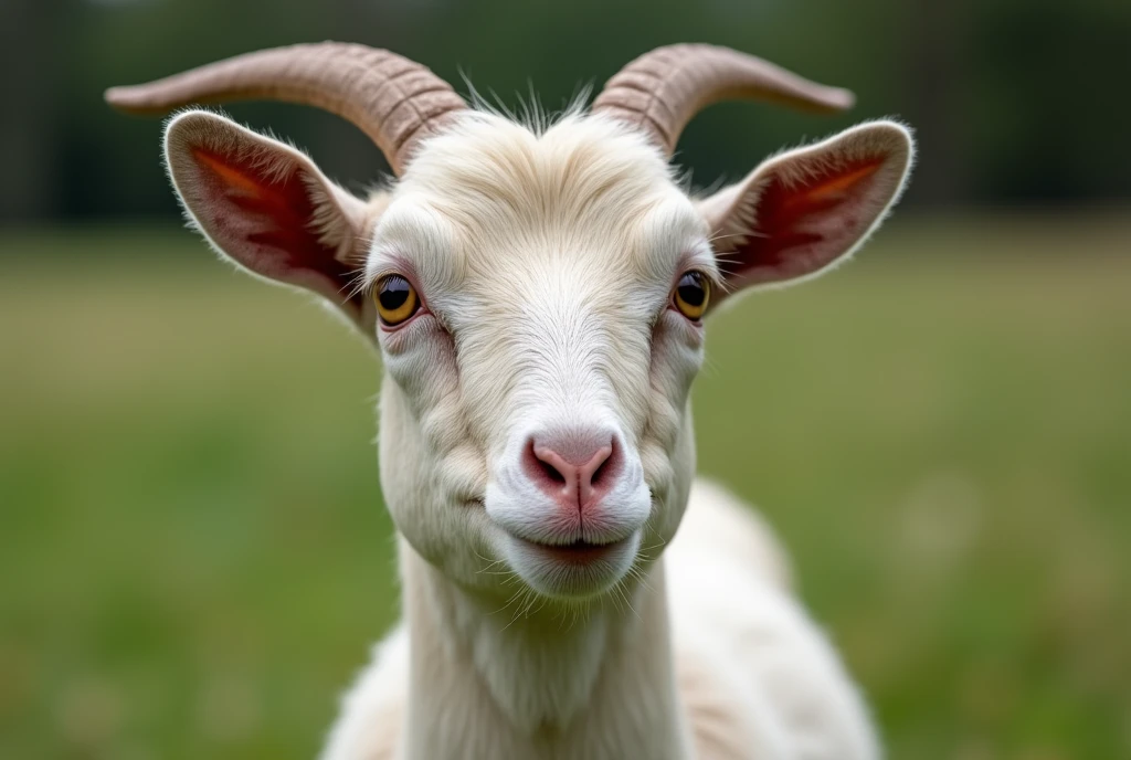 a goat