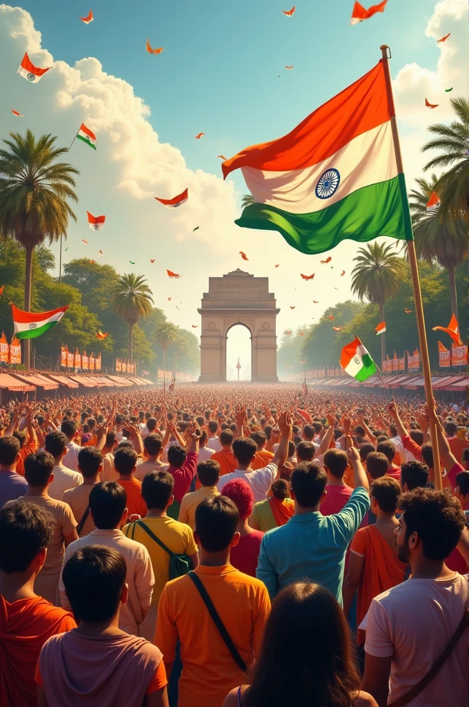 India Happy indipendent day 15 th August 2024