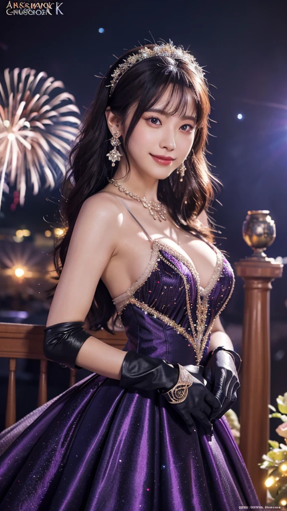 (semirealistic:0.5) (Quasarcake:0.7) (Ssambatea:0.5) wallpaper 4k 8k high-resolution upper-body Solo (1girl/Grackle) Ballroom-Gown modest-clothing elbow-gloves smile earrings bracelets Twilight-Galaxy-background rose-garden fireworks (Breasts:0.5)
absurdres highly-detailed best-quality masterpiece amazing-shading cinematic-lighting detailed-illustration