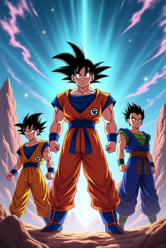 4 dragon ball charectors