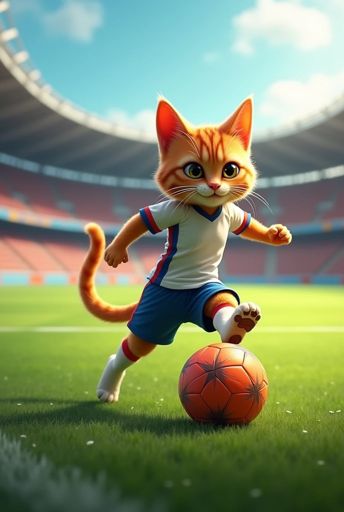 cat footballer