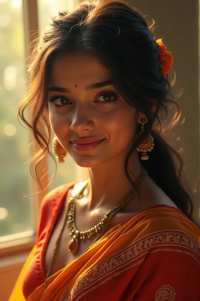 Beautiful Indian girl in cutie