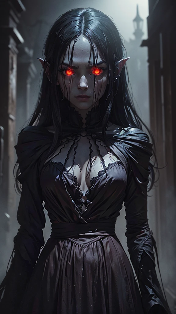 In Anime-art style, pixiv, masterpiece, 1 girl, (Close-up:1.1),Very Close to the Viewer( only half of the face is visible), soft lighting, Bloody sky, bloody environment, bloody rain, dark silhouettes, красный blood vibe, red vibe настроение, red like your blood, vampire life, Gothic, mysterious facial expressions, tattoos, aesthetics, rings and finger rings, web, head covered with dark cloth, Vampirism, на заднем фоне dark silhouettes, the character is closer to the viewer, видно только one eye, Focus on the character, Close-up, symbolism, a ritual, mirrors and paintings in the background, reflections, on the avatar, Dark art style, Blood runs down his face, portrait, leader, leads the concept, silhouettes behind, chaos, the weather is terrible, someone is spectating on her, DALLE, Close-up больших демонических глаз, сложные eyes, Unique Demon Ghouls, These images feature a dark, anime-style warrior with intricate tattoos and glowing red eyes, holding a blood-stained katana. The background includes a moonlit scene with shadowy samurai figures and a mysterious reaper, balanced to give equal focus to both the warrior and the background elements, creating a masterpiece, Digital art, city on the skyline, dark lighting, permission 1:1, blond hair, kimono, katana, Shanghai, nails painted black, in detail, moon and shadows, eyes, в eyesх отражение битвы, mysticism in the background, split personality, в eyesх готовится к битве, необычные eyes, scene, add more details, dark, fingers are proportional, serious look, holding a katana in his hands, only half of the face is visible, dystopia, night lighting, motion blur, красная и кровавая aesthetics, one eye, Close-up