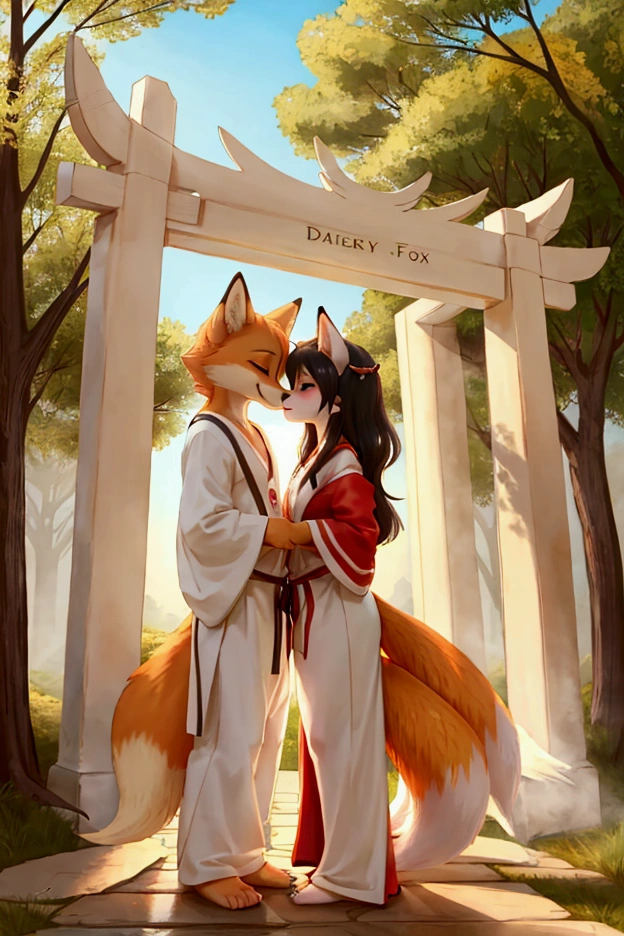 nine tailed fox　torii