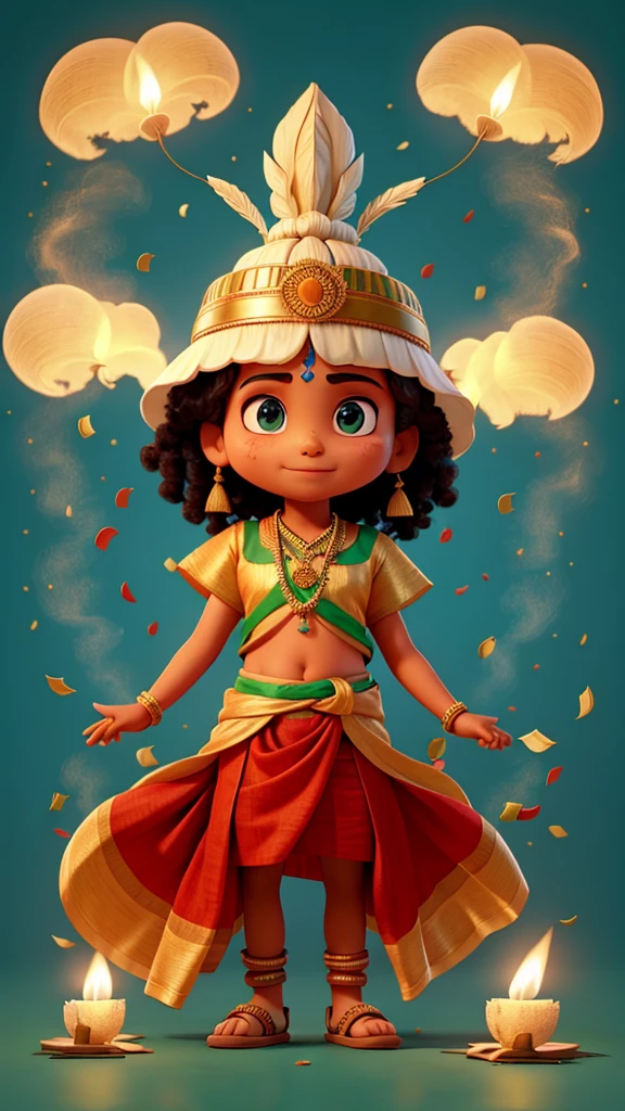 Indian people celebrating Independence day 
