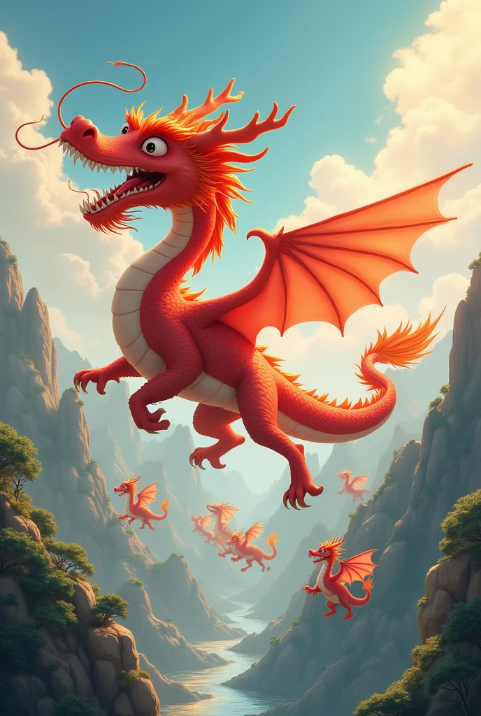 1 Asian Golden Dragon,The red back river is cooler and the cream horns have no oriental beard.
,red back