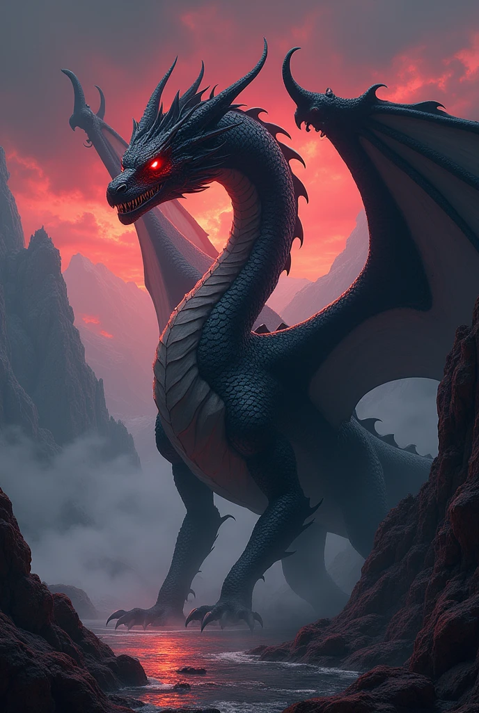 Red-eyed black dragon
