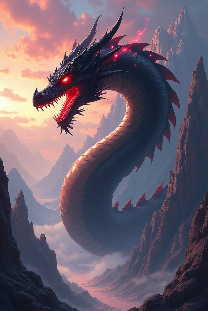 Red-eyed Black Dragon in anime