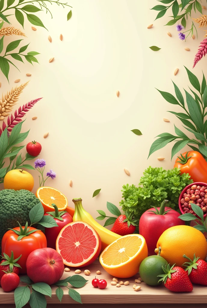 Wallpaper for a food supply site