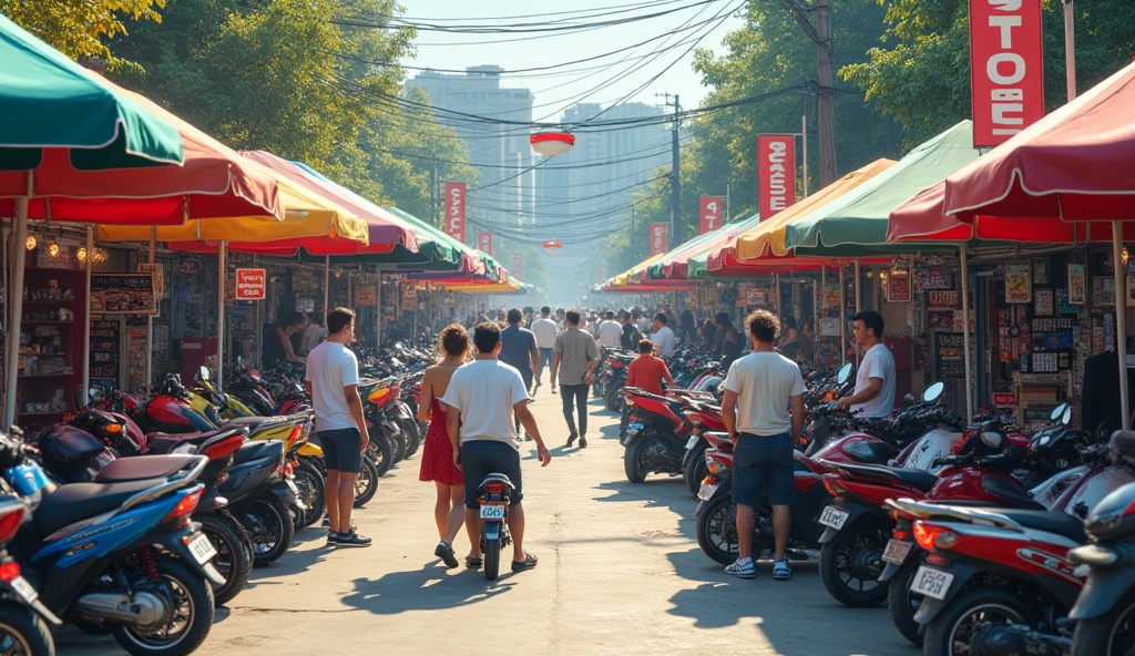 Background with cars and motorcycles and electronics for sale with text about sales, classifieds, and auctions