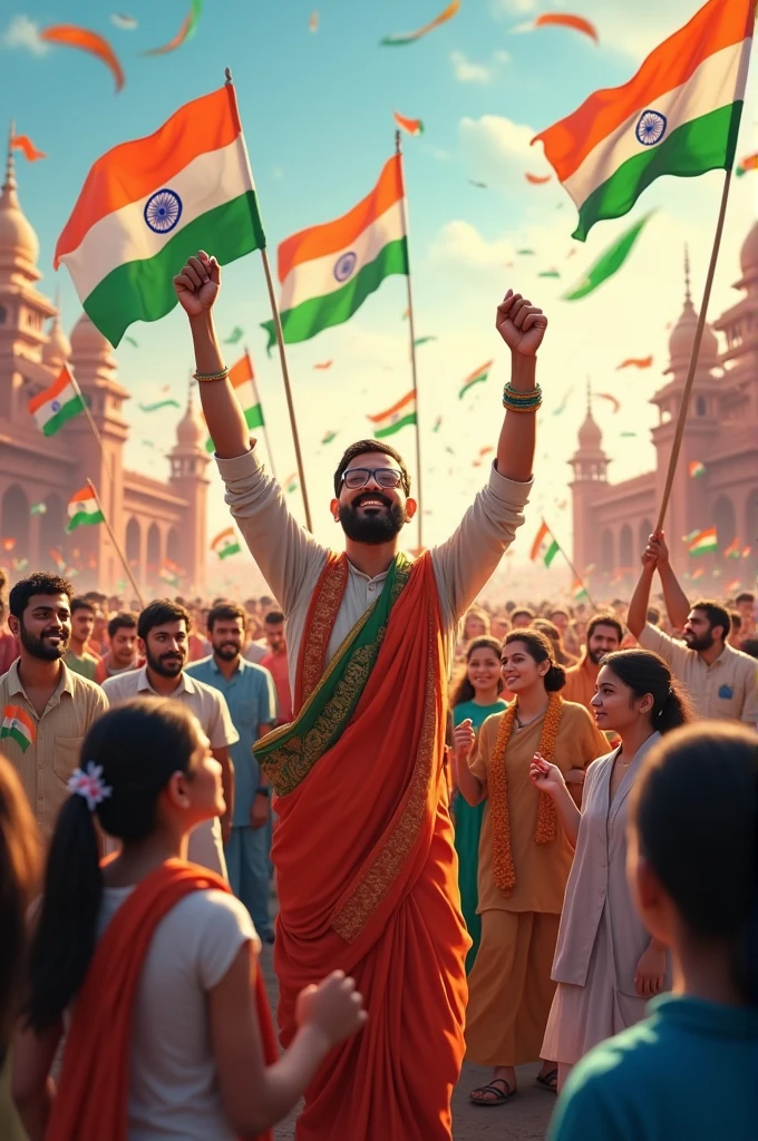 Independence Day wishes to India