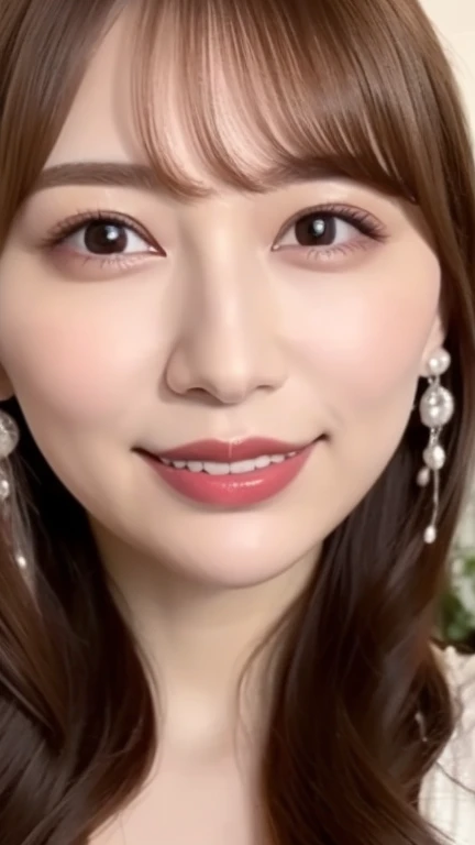 (Highest quality、8k、Award-winning works、Ultra-high resolution)、One beautiful woman、(The perfect and most natural red long sleeve casual sweatshirt:1.1)、(blonde:1.1)、Bright color contacts、Perfect Makeup、Bright and shiny lipstick、(Very heavy makeup:1.2)、(Deep pink around the eyes:1.1)、Beautiful bright eyeshadow、Heavy makeup around the eyes、(Big Breasts:1.2)、very long wavy hair、(Romantic affection:1.1)、私を見た時のThe best smile、(Many of them emphasize the body line...:1.1)、(Strongly blurred vibrant Harajuku city background:1.1)、(Strongly blurred background:1.1)、Accurate anatomy、Ultra HD Hair、(Ultra-high resolutionの完璧な美しい歯:1.1)、Ultra-high definition beauty face、Ultra HD Hair、Ultra HD Shining Eyes、輝くUltra-high resolutionの美肌、Ultra-high resolutionの艶やかな唇, Very detailed, close your eyes, Nose and mouth,Face Focus, Extreme close up of face、 Symmetrical face,Realistic nostrils、The best smile, Shiny lips with noticeable lip wrinkles,Perfect Lips ,Earrings