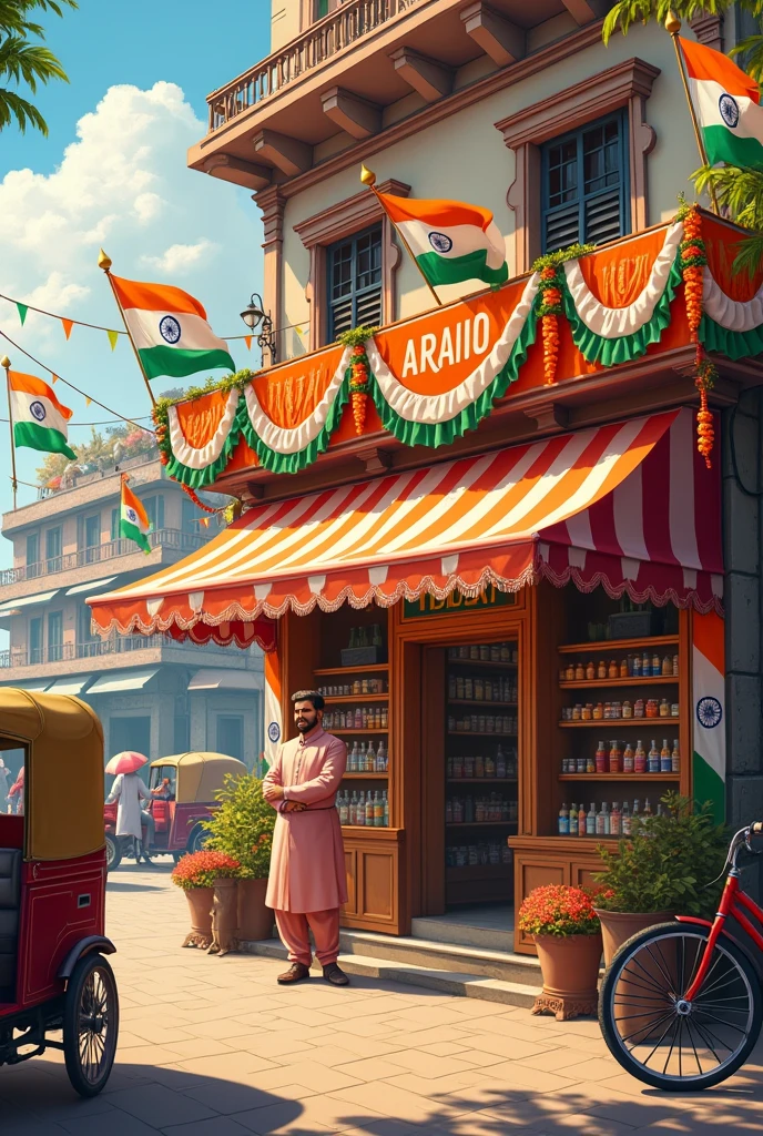 India's Independence Day pharmacy store