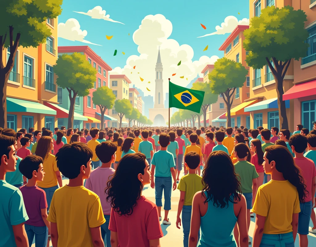September 7th celebrating not only Brazil's independence, but also the ability to shape the future of education in our country