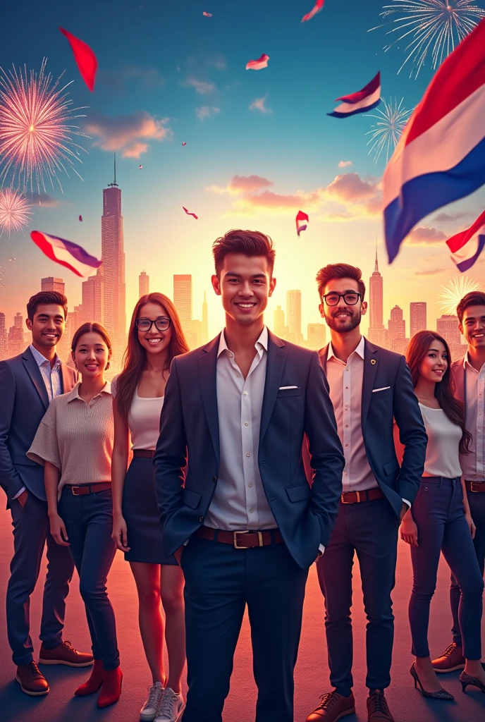 Happy independence day post by enterpreneurship club