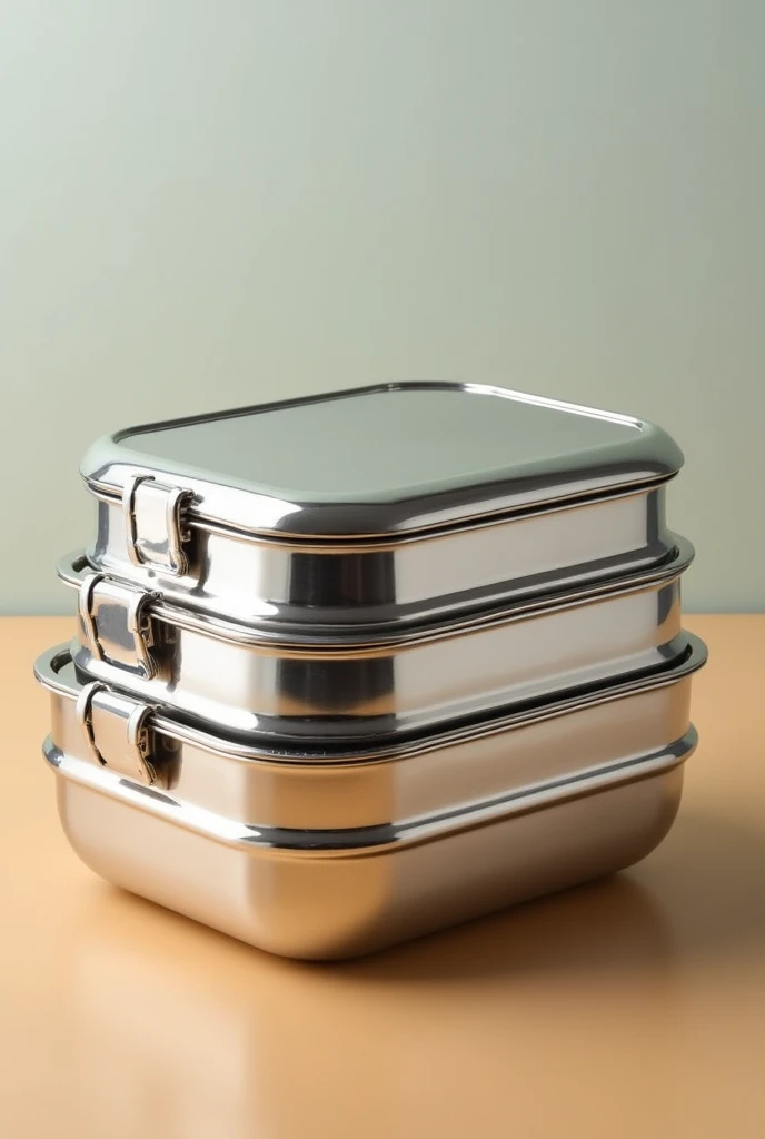 Stainless steel tiffin box for school children
