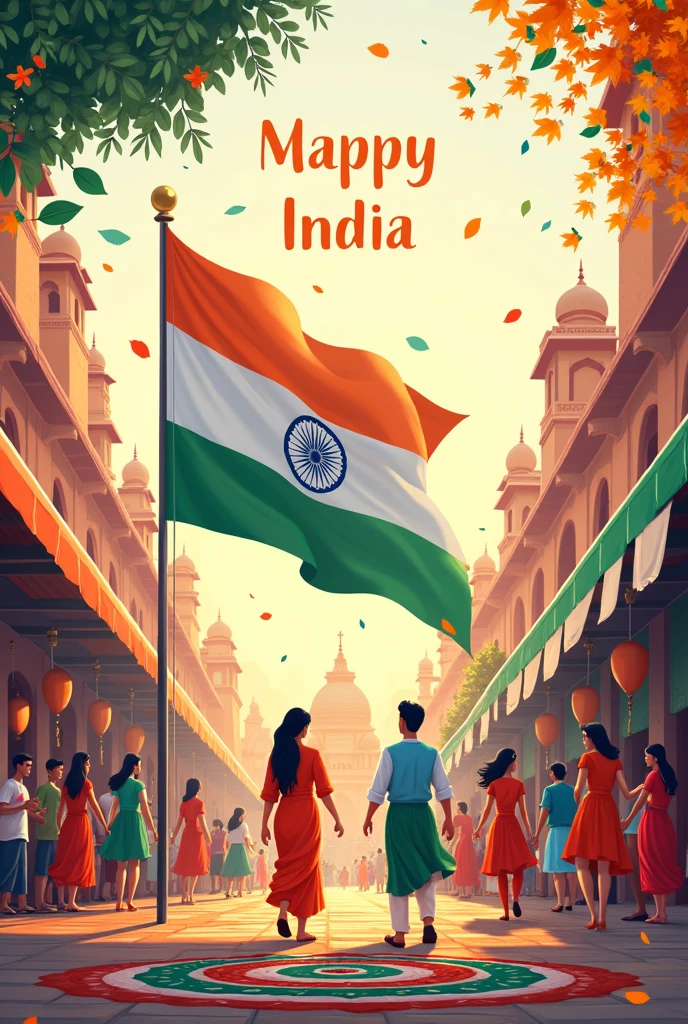 Happy indian independence day post by enterpreneurship club