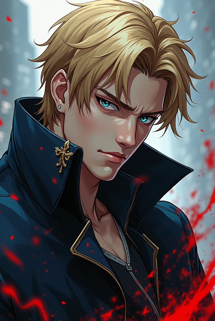 I want to create an assassin named Lucas who has blonde hair and is of Kunian descent and make it a cover for a novel.Anime I want to create an assassin named Lucas who has blonde hair and is of Kunian descent and make it a cover for a novel.Anime Type 2D Stronger than There's blood too, good shooting.More fierce than