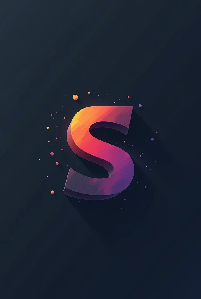 Marketing company logo with letter S 
