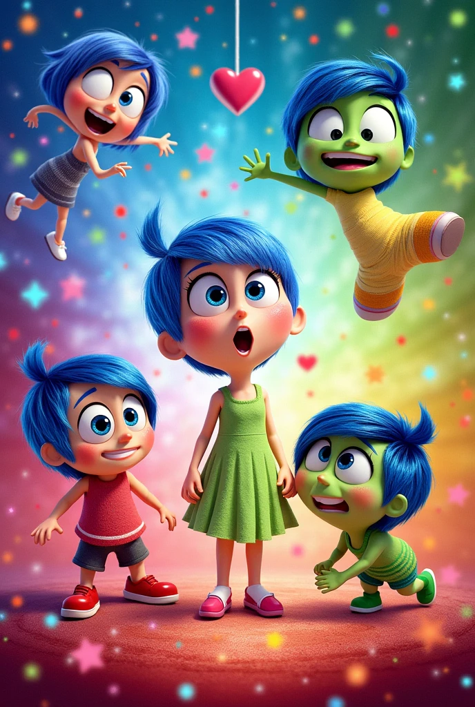 Give me a birthday invitation with an Inside Out theme.

