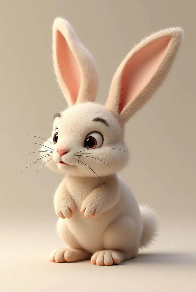 3d image of rabbit 
