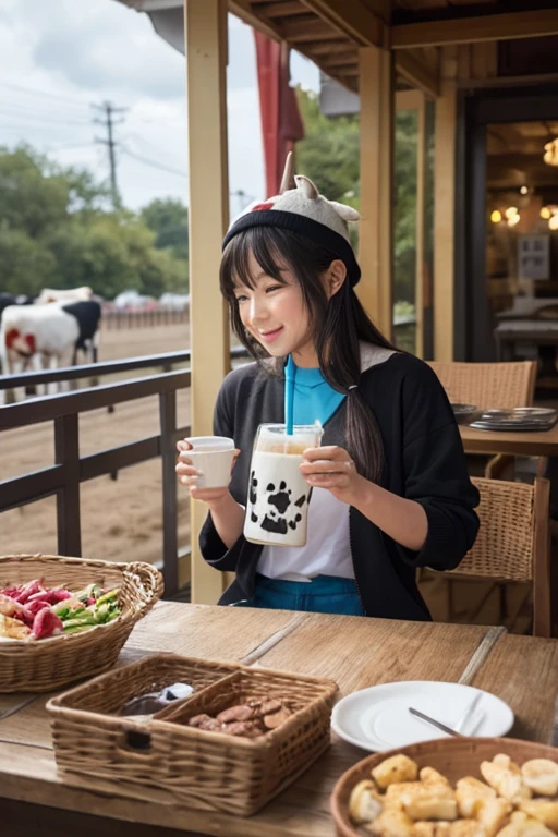 I'd like some moo moo milk.