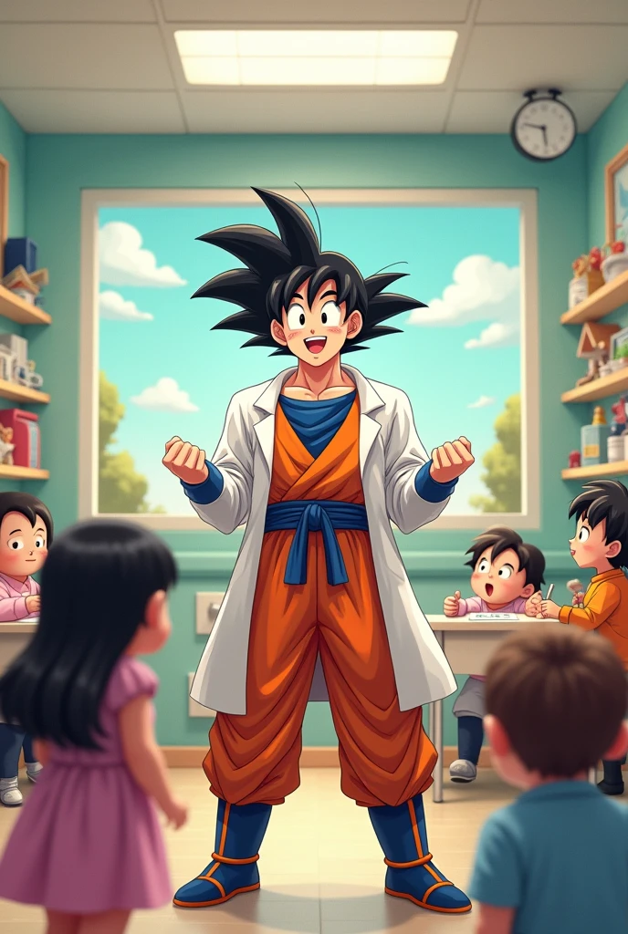 Goku pediatra
