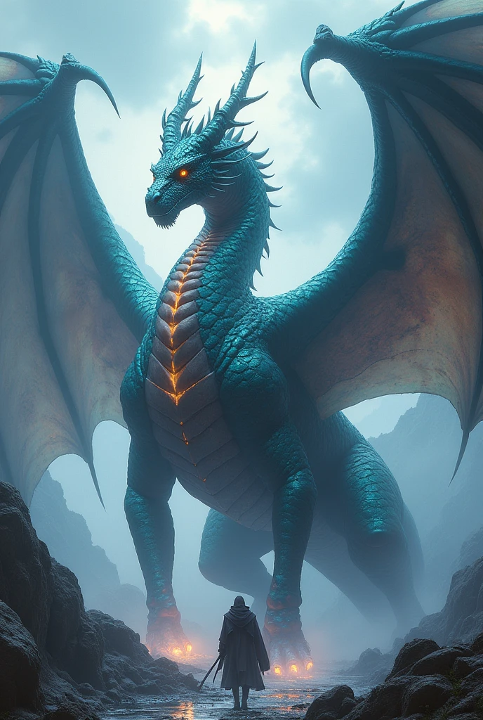 Dragon　RPG game　No background