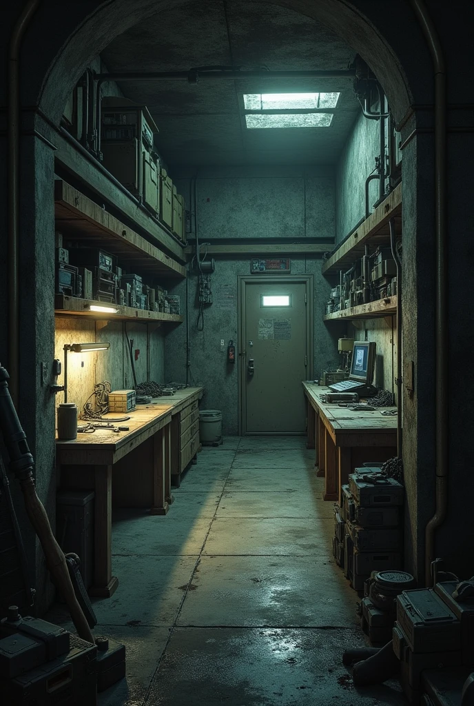 image of an underground bunker
