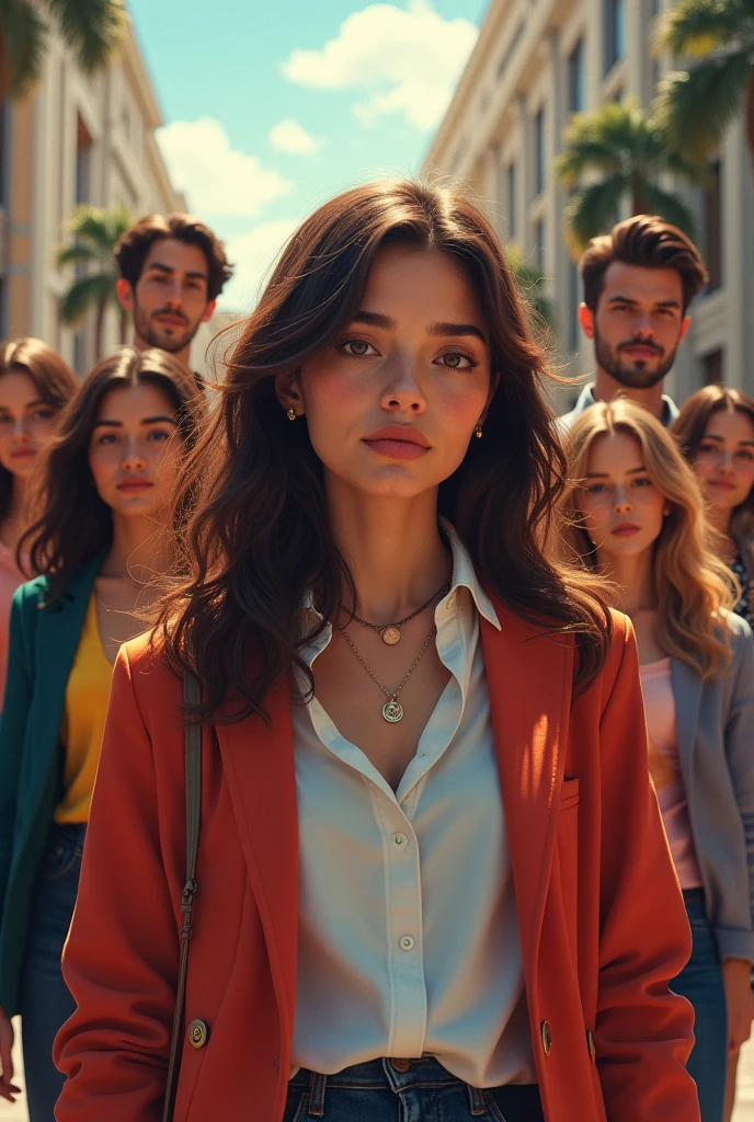 her in group