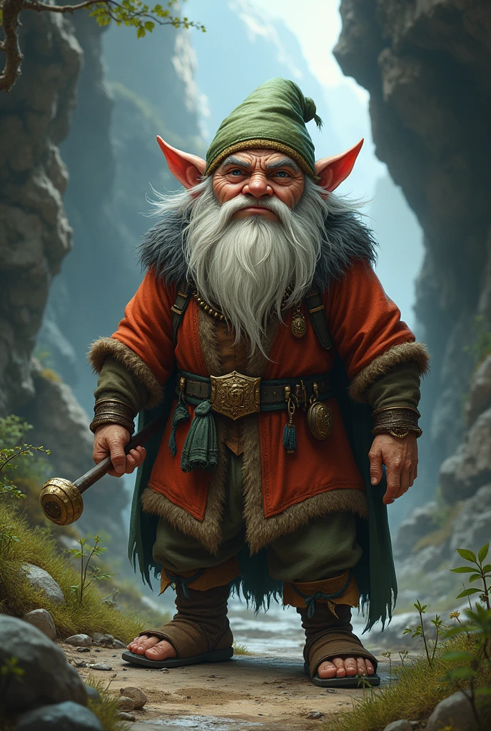 Younger Gnome Druid 
**Lenny Graybeard, the Scarab**

Lenny Graybeard, conhecido como “the Scarab” entre seus companheiros, was born in Pethorp, a small gnome village located in the east of the Protectorate, on the slopes of the Espinha Mountain Range. The village, situated on a hill, may look like a tiny town on the surface, bet a maior parte da população vive na parte subterrânea, where the coal mines are located — the village&#39;s main product.

Desde jovem, Lenny developed an affinity with the forces of nature, bet, unlike the other druids who venerated the serenity of trees and the peace of animals, Lenny always found something to complain about. “These mines… always covered in coal and dust. And the roots that grow here, why do you have to be so stubborn?” he used to grumble as he tried to deal with the vegetation that insisted on growing in the areas around the mines..
His personality was anything but calm.. Lenny was mischievous, often playing pranks on the other gnomes and even their fellow miners. once, he enchanted a number of mining tools so that they would hide whenever someone tried to use them, just to see the confusion it would cause. Although annoying, his intelligence and mastery of druidic magic made him an indispensable ally, although difficult to bear for a long time.

Besides his constant complaints and pranks, Lenny has a notable passion for drinks.. Whether it&#39;s a homemade mead he brews himself or an ancient potion he found in some hidden corner, Lenny loves trying new drinks. He often takes breaks from his adventures to enjoy a good drink., claiming that this helps “take stress away from mines and roots”. His impromptu parties with enchanted drinks are legendary among his friends., proporcionando tanto uma distração divertida quanto uma oportunidade para resolver problebet com um sorriso no rosto.

Despite his constant annoyance with life in