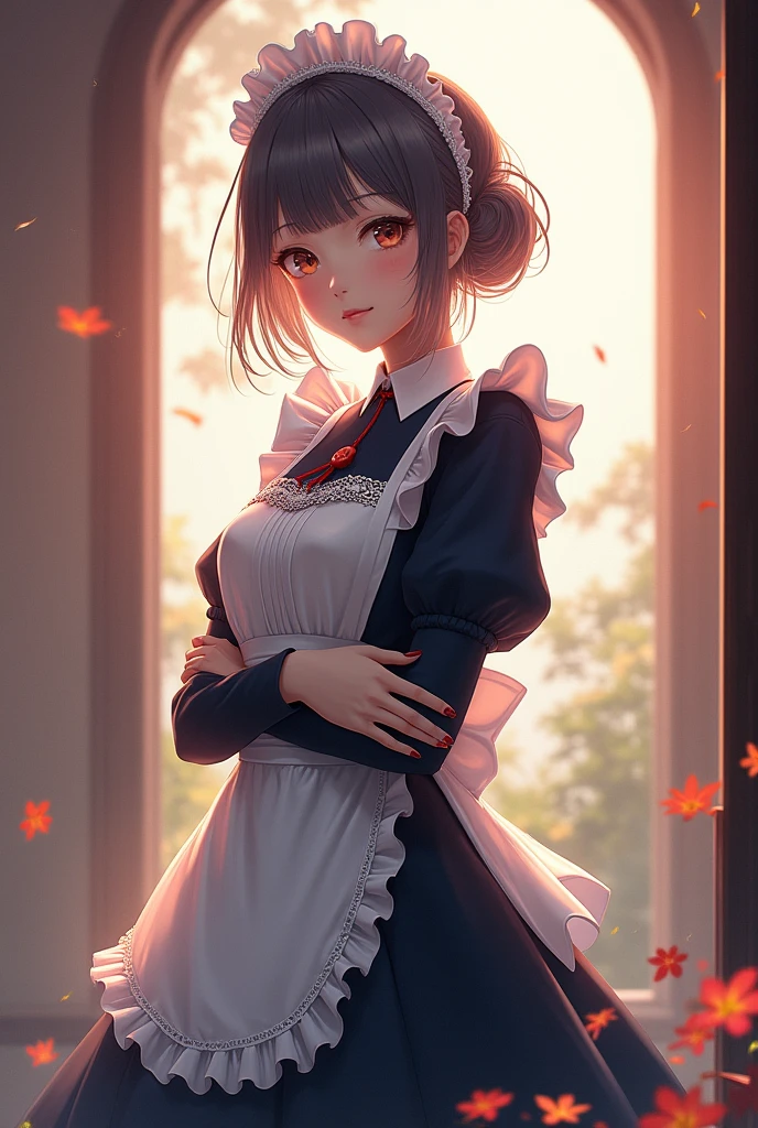 maid maid服 mysterious cute clear Alluring wonder Fantasy cute Japanese style