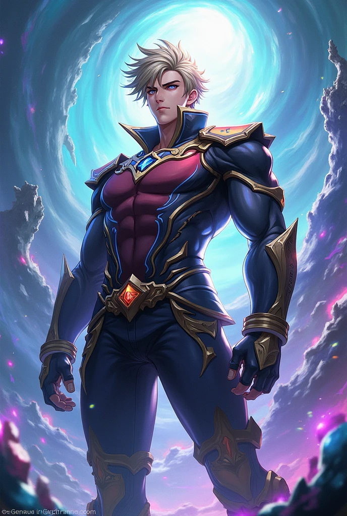 Genshin impact childe as a fan