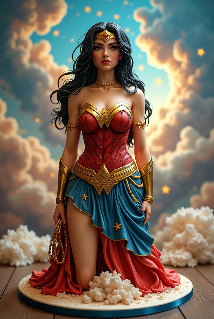 Wonder woman cake