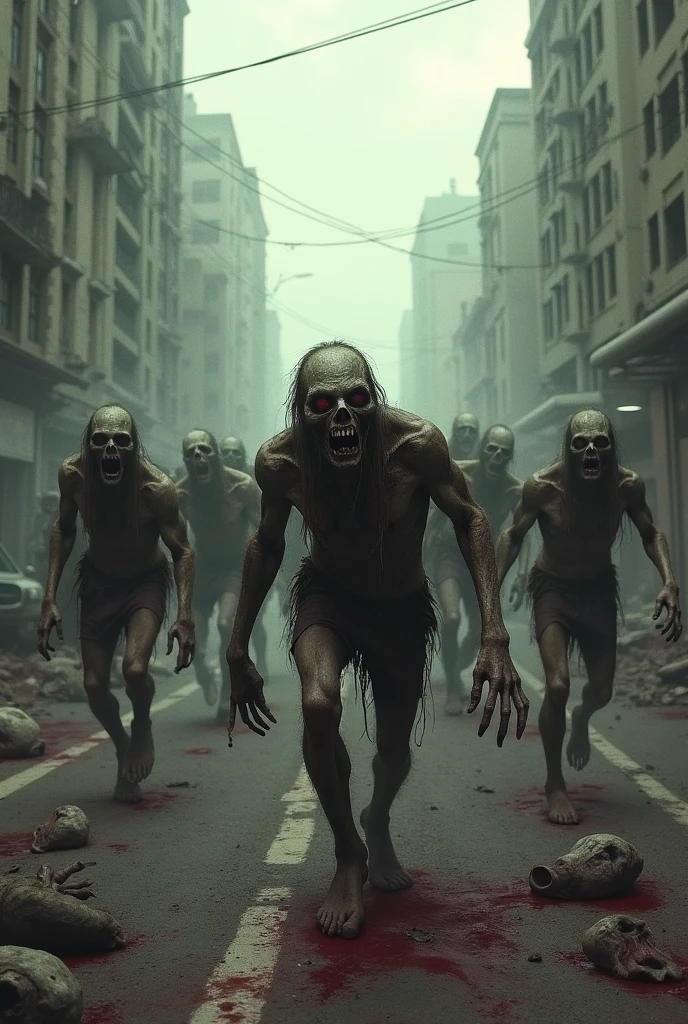 zombies on the street