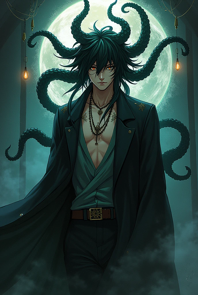 Cthulhu become sexy man anime