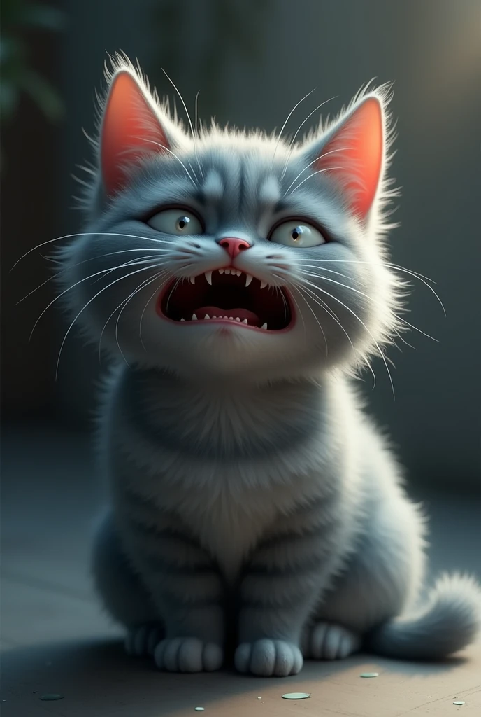 cat crying