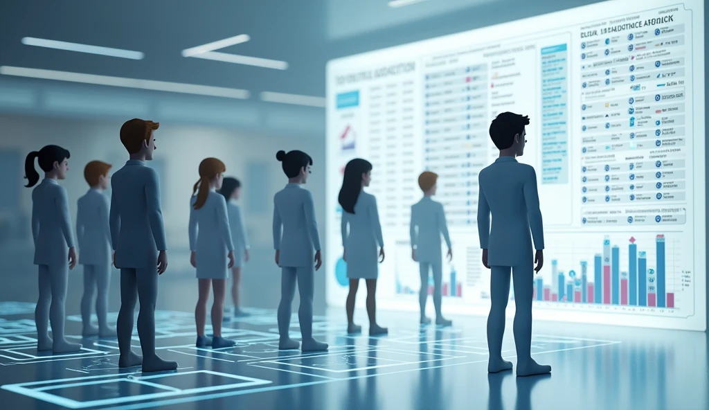 image of AI list of selected candidates with highest IQ level