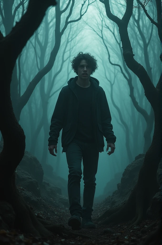 Luisito Comunica scared in the underworld