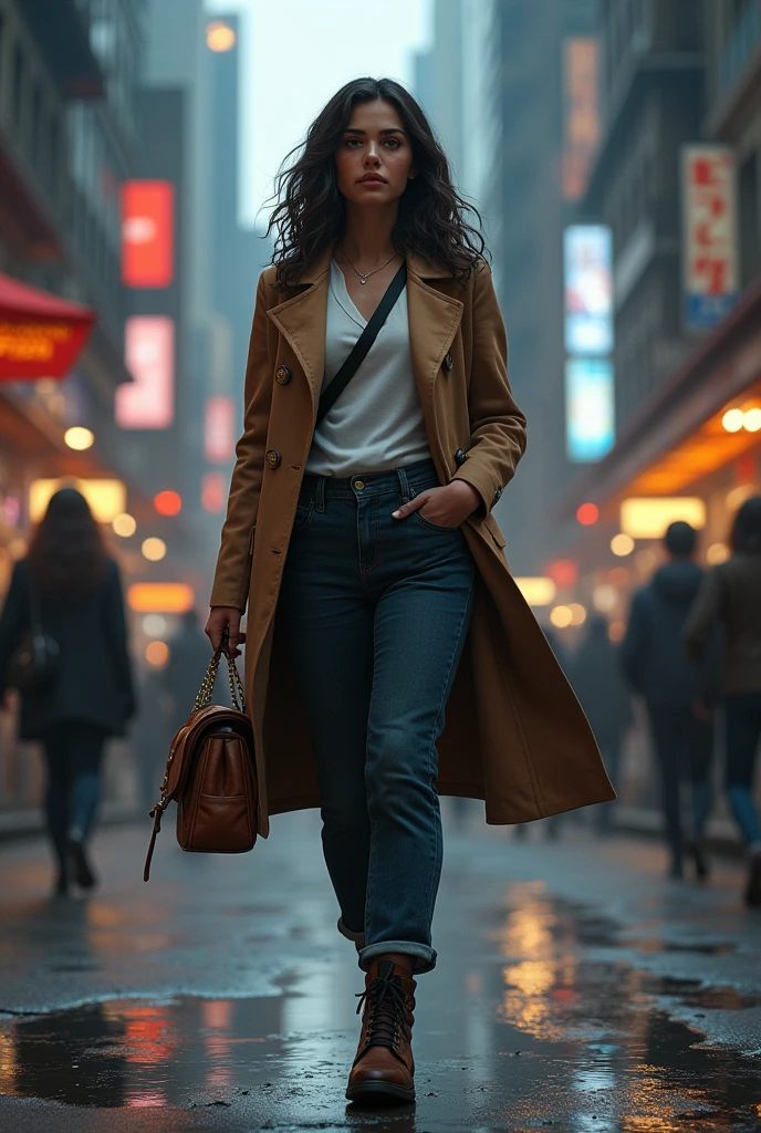 Brown-skinned girl investigator 