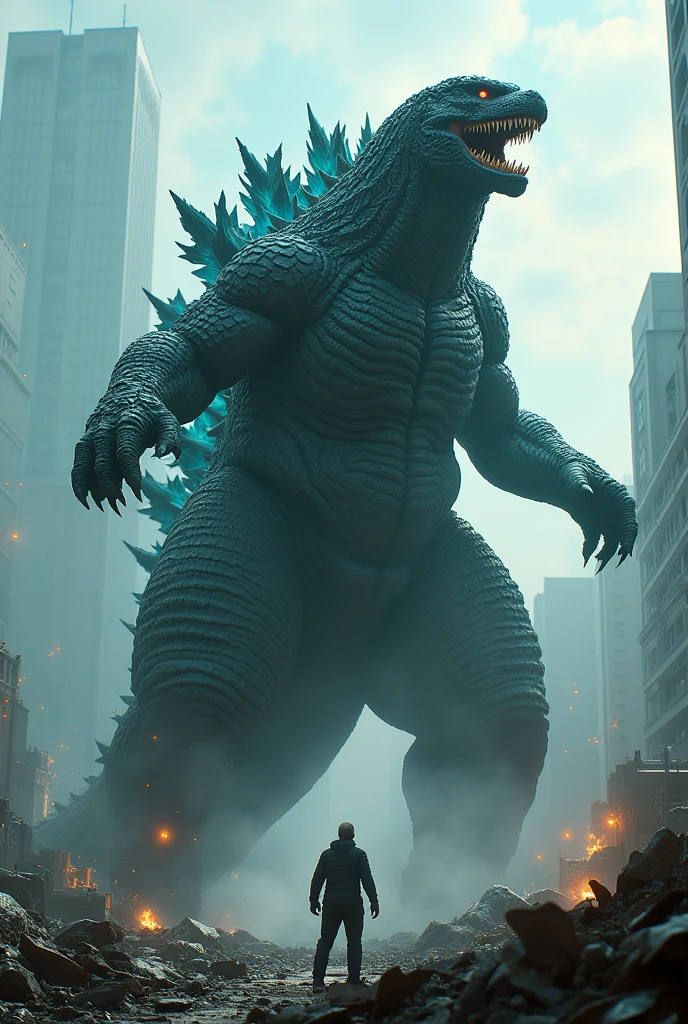 Godzilla new from angry